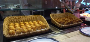 Frühstücks-Auswahl Zanzibar Cafeteria