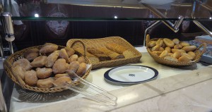 Frühstücks-Auswahl Zanzibar CafeteriaFrühstücks-Auswahl Zanzibar Cafeteria