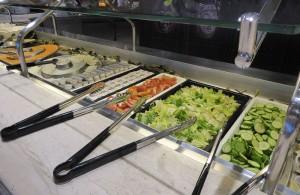 Frühstücks-Auswahl Zanzibar Cafeteria