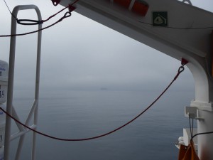Aussicht auf Nebel