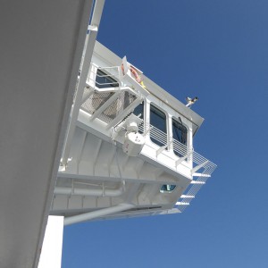 Wing Bridge auf Deck 13