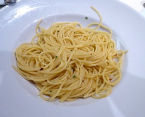 Sphagetti Alio, Olio & Peperoncino