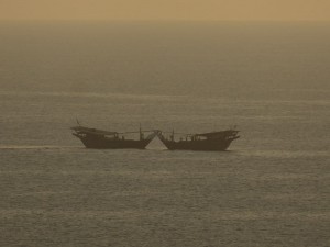 Daus & Sonnenuntergang