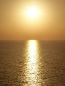 Daus & Sonnenuntergang