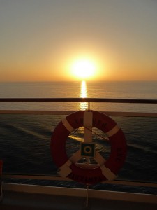 Daus & Sonnenuntergang