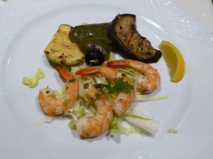 Garnelen nach der Art des Emirates