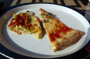 auch die zweite Pizza war kalt