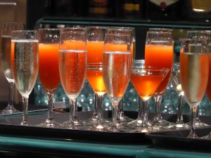 Vorbereitung des Captain´s Cocktail