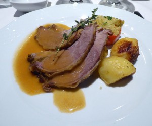Gebratene Lammkeule