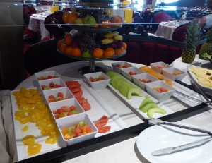 Frühstücksbuffet im Red Velvet Restaurant