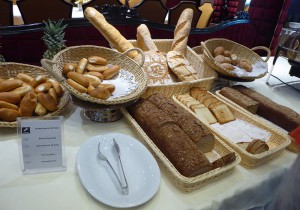 Frühstücksbuffet im Red Velvet Restaurant