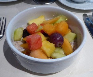 Birchermüsli mit Obst