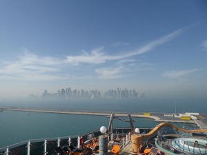 Blick auf Doha