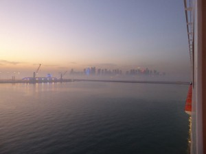 Blick auf Doha
