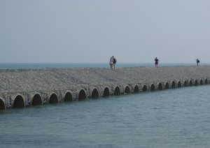 Brücke zur Insel