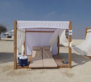 mietbare Cabanas