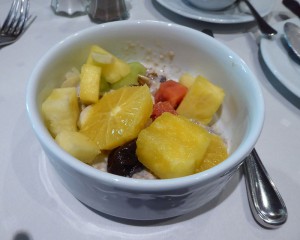 nur ein kleines Bircher Müsli