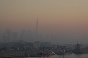 Blick auf die Skyline