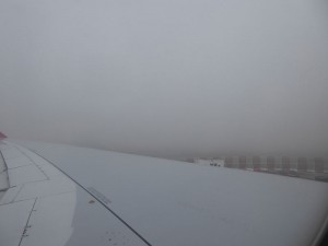 wo man hinsieht, Nebel!