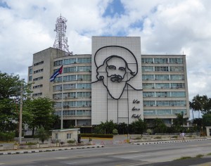 Fidel am Verteidungsministerium