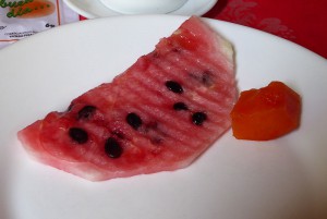 Obst als Vorspeise