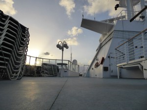 vorderes Sonnendeck