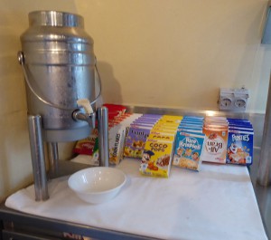Frühstück im Leda Buffetrestaurant
