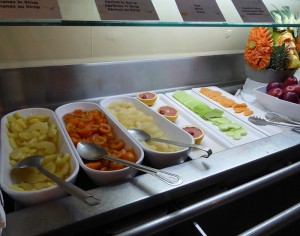 Frühstück im Leda Buffetrestaurant