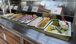 Frühstück im Leda Buffetrestaurant