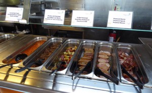 Frühstück im Leda Buffetrestaurant