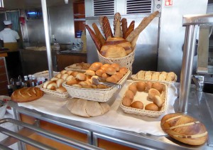 Frühstück im Leda Buffetrestaurant