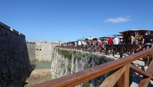 Souvenir-Stände an der FestungSouvenir-Stände an der Festung