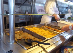 Mittagessen Leda Buffetrestaurant