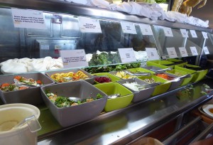 Mittagessen Leda Buffetrestaurant