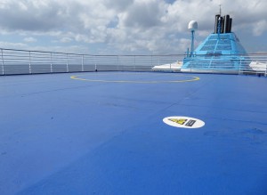 vorderes Sonnendeck