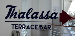 Thalassa Terrace und Bar