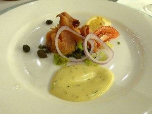 Kanadischer Graved Lachs