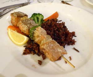 Gegrillter Lachs mit goldenem Ahornsirup