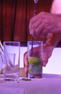 nur umrühren mit dem Barlöffel