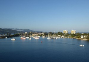 Anfahrt auf Montego Bay