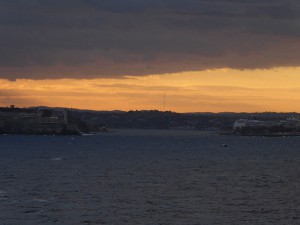 Einfahrt nach Havanna