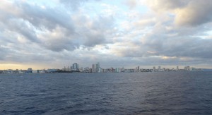 Einfahrt nach Havanna