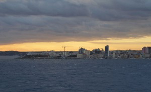 Einfahrt nach Havanna
