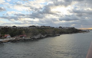Einfahrt nach Havanna