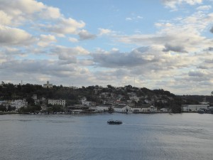 Einfahrt nach Havanna