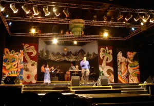 Vorband auf der Open Air Bühne