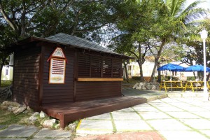 Snack-Bar bei den Whirlpools