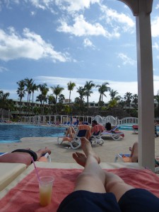Relaxen am Pool