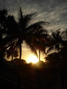 ein Hauch von Sonnenuntergang