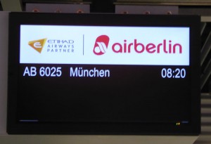 Flug AB 6025 Düsseldorf - München